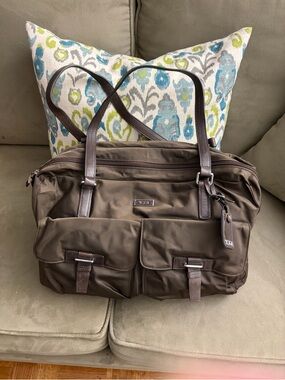 Tumi Men's Brown Laptop Briefcase Tote